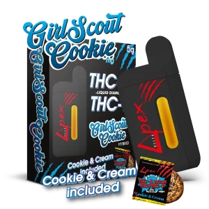 Girl Scout Cookie Vape Pen Deltapex THC-A THC-P 5000mg