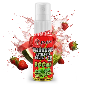 Spray Strawberry Watermelon Deltapex Mushroom Delta9 THC 300mg